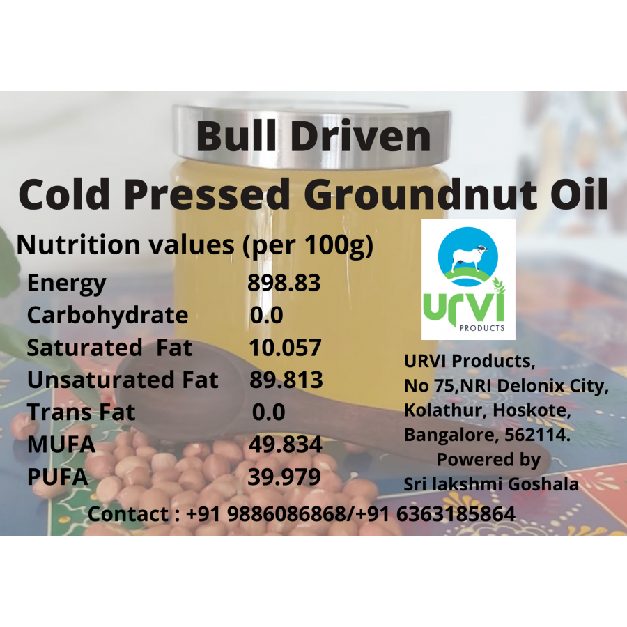 Groundnut oil 1 Liter